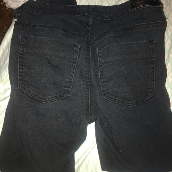 Black ripped jeans - Picture 2 of 2